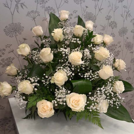 Centro de flores Elegancia y Delicadeza